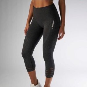 Gymshark high waisted seamless leggings cropped